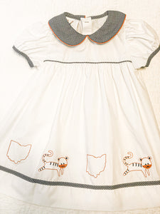 Bengals embroidered dress